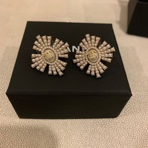 Chanel Vintage Pearl Earrings
